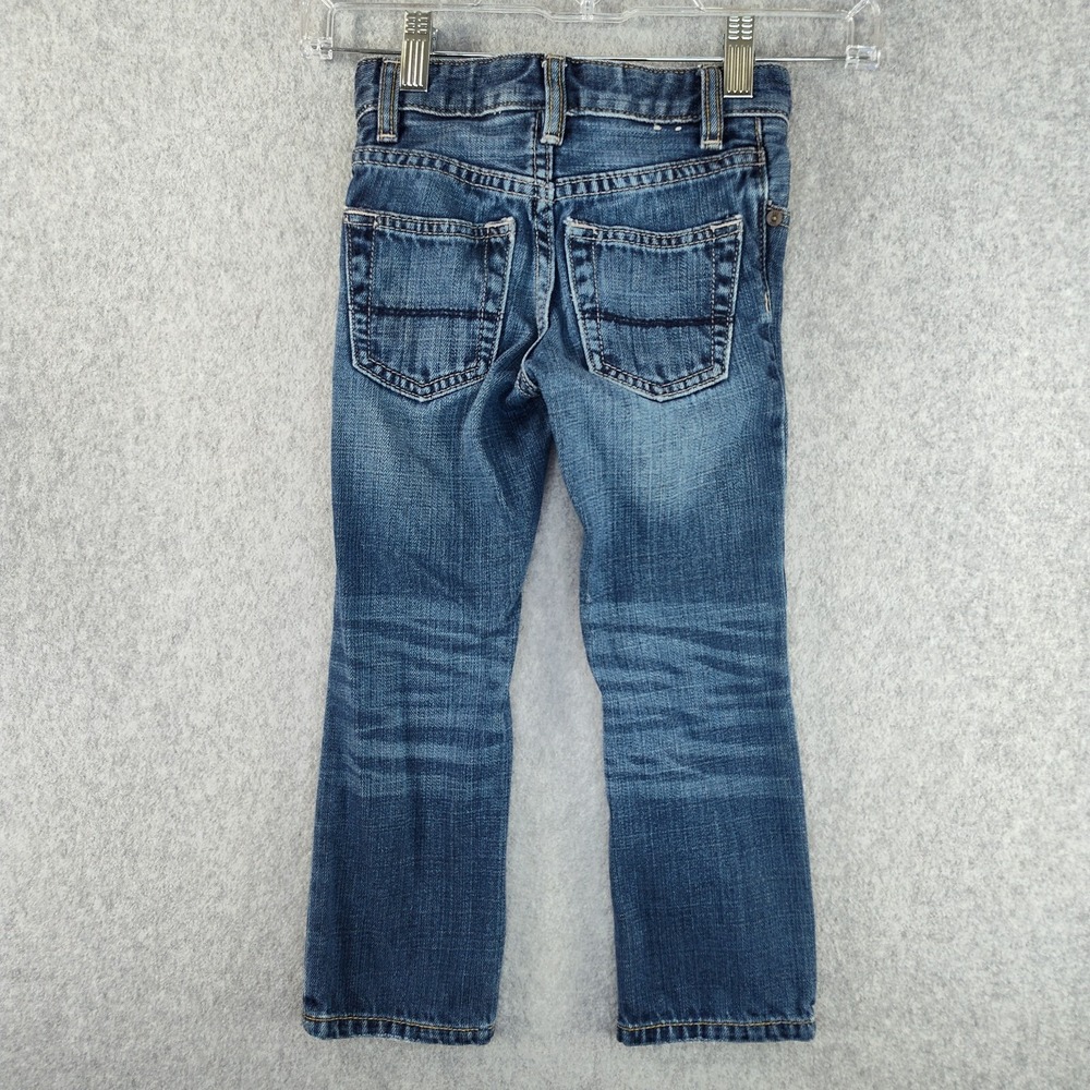 ✅👖🚨Vintage GAP Straight Fit Slim Blue Jeans Boy Size 5 Uncommon Look 📸SEE📏📸
